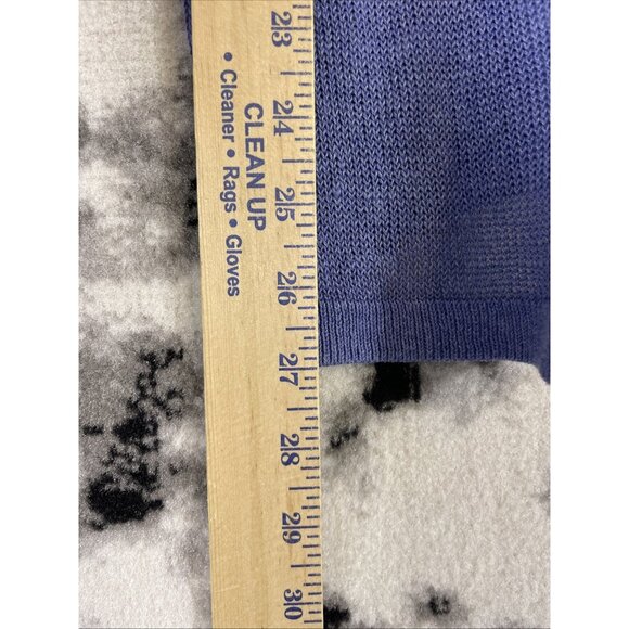 J‎ Jill Top Womens Size PS Blue Linen Viscose Knit Long Sleeve Comfort Casual - Picture 5 of 13